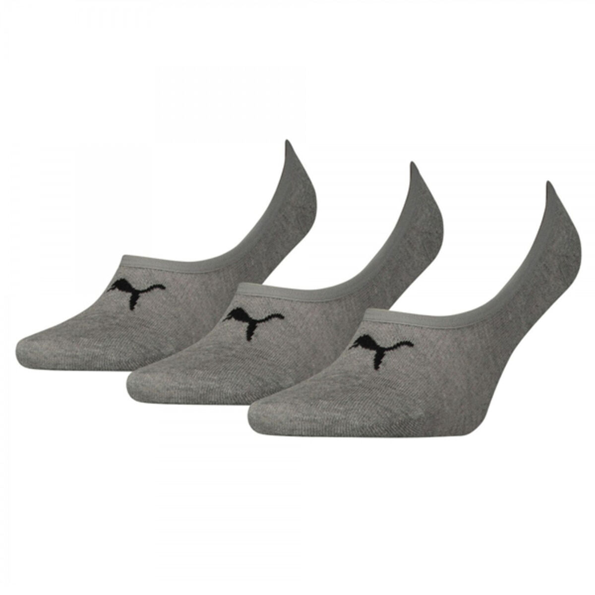 Ankle Sports Socks Puma FOOTIE (3 Pairs) Grey 39-42
